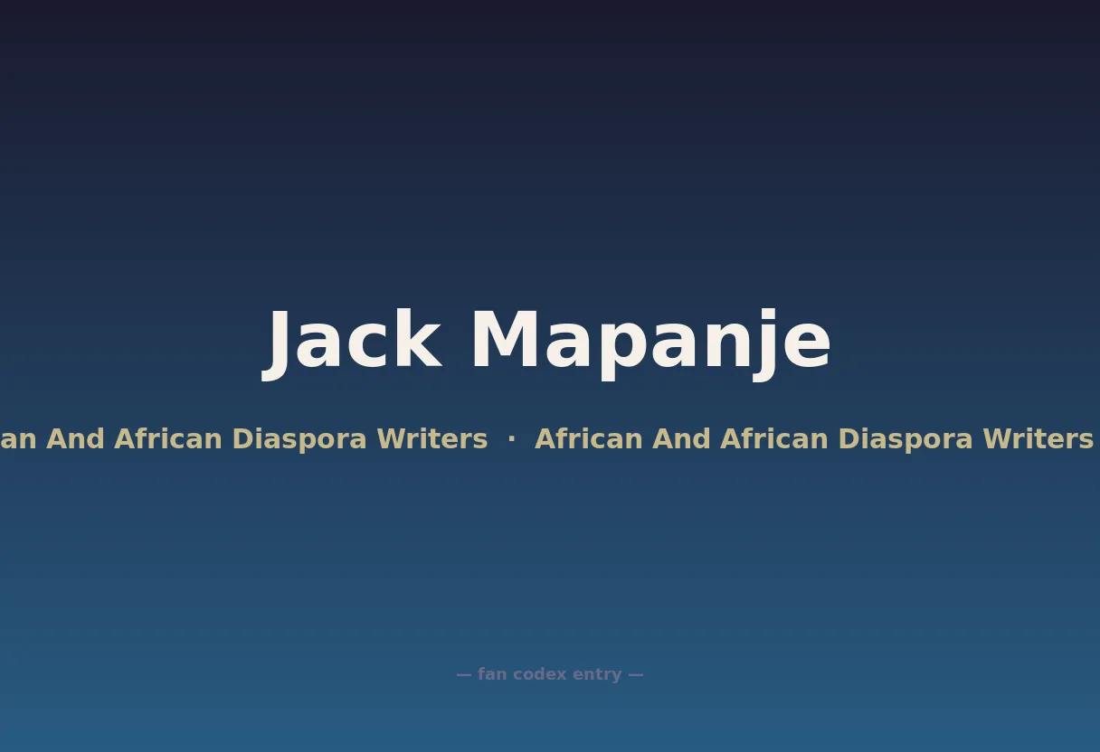 Jack Mapanje